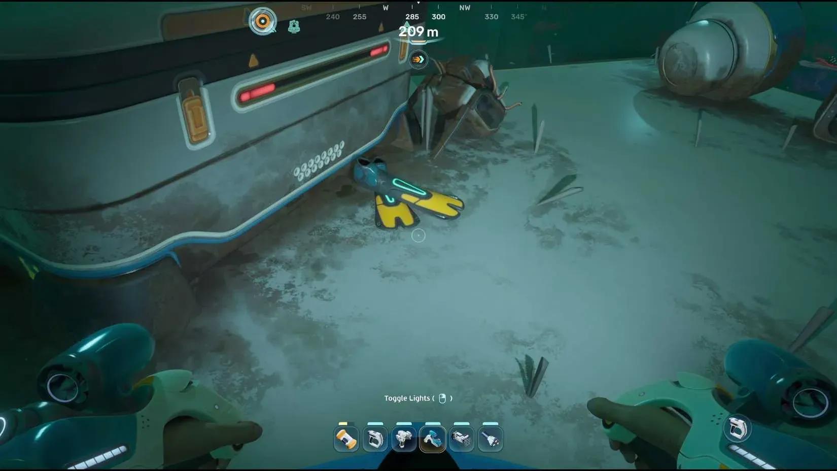 Improved Fins Blueprints in Subnautica 2