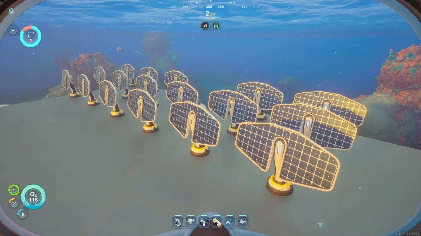 Solar Panels on base roof