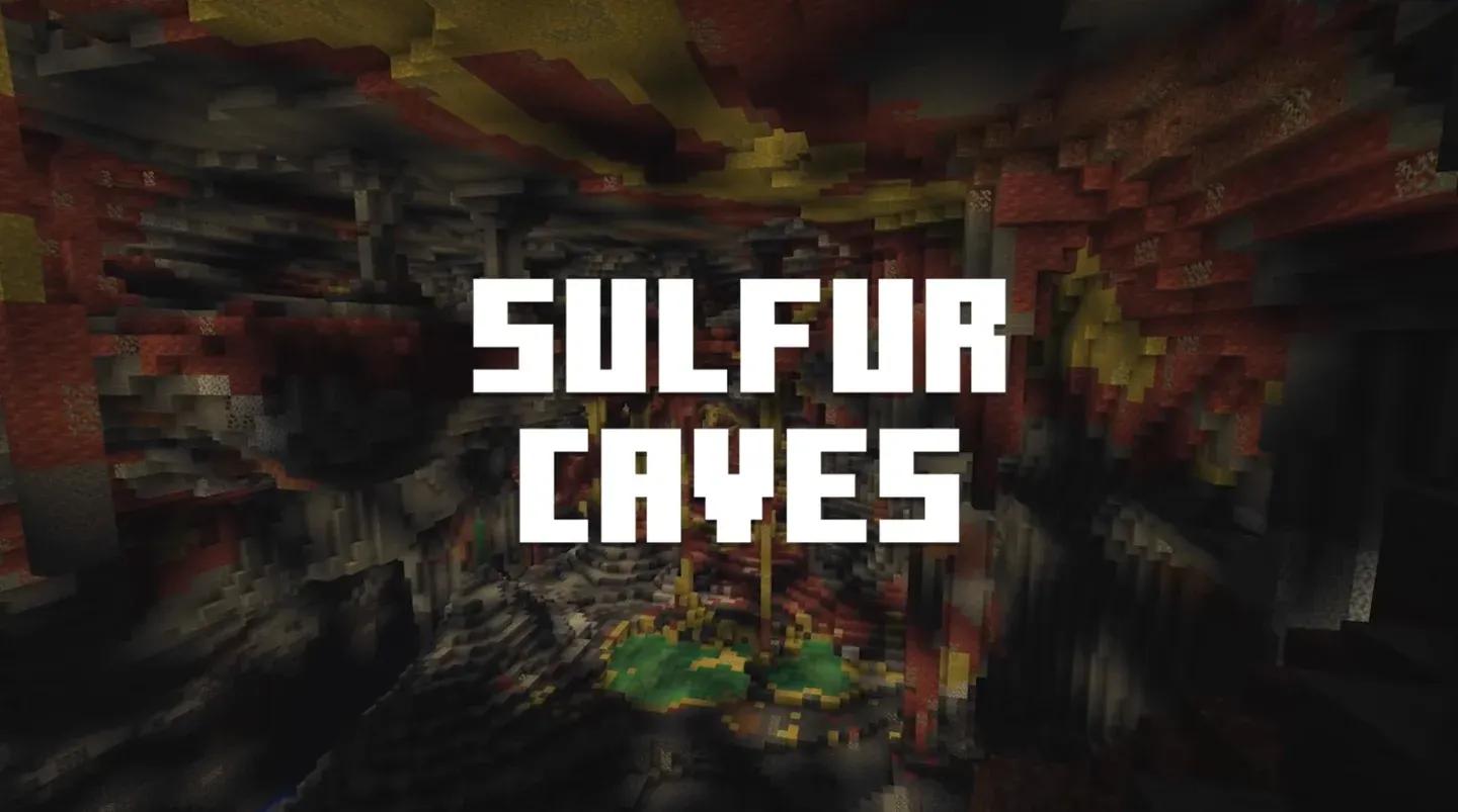 New sulfur cave biome preview