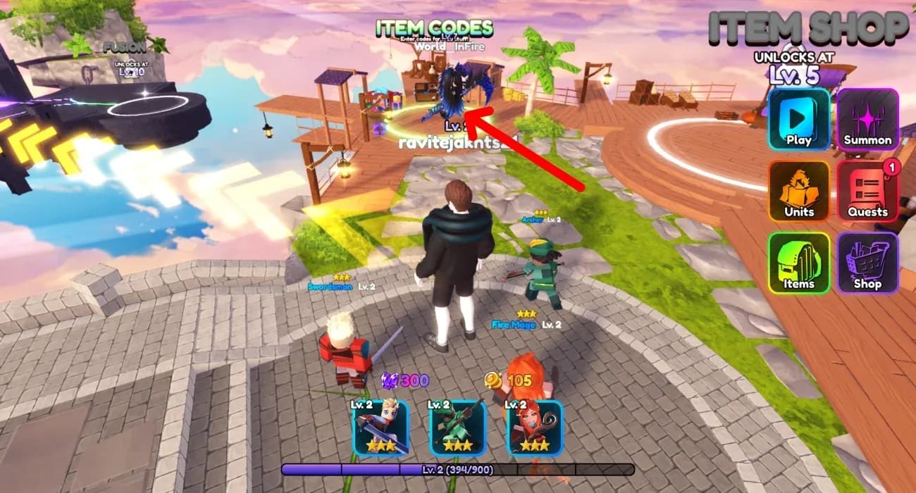 Legendary crystal reward pop-up