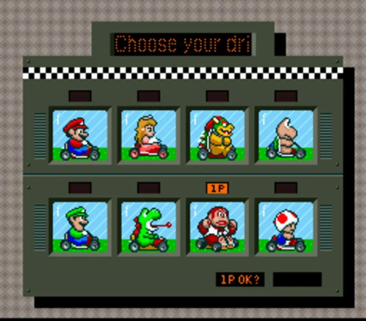 Super Mario Kart Gallery 1