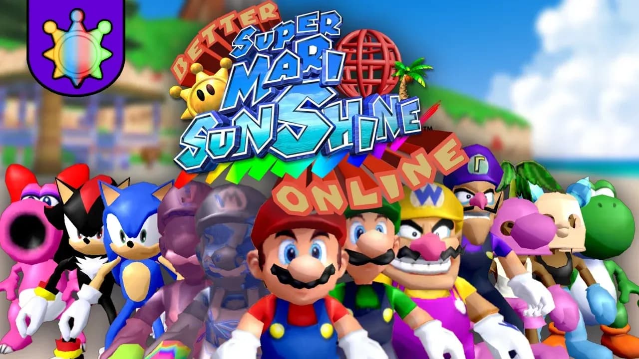 Better Super Mario Sunshine Online | Official Release Trailer (10 player)