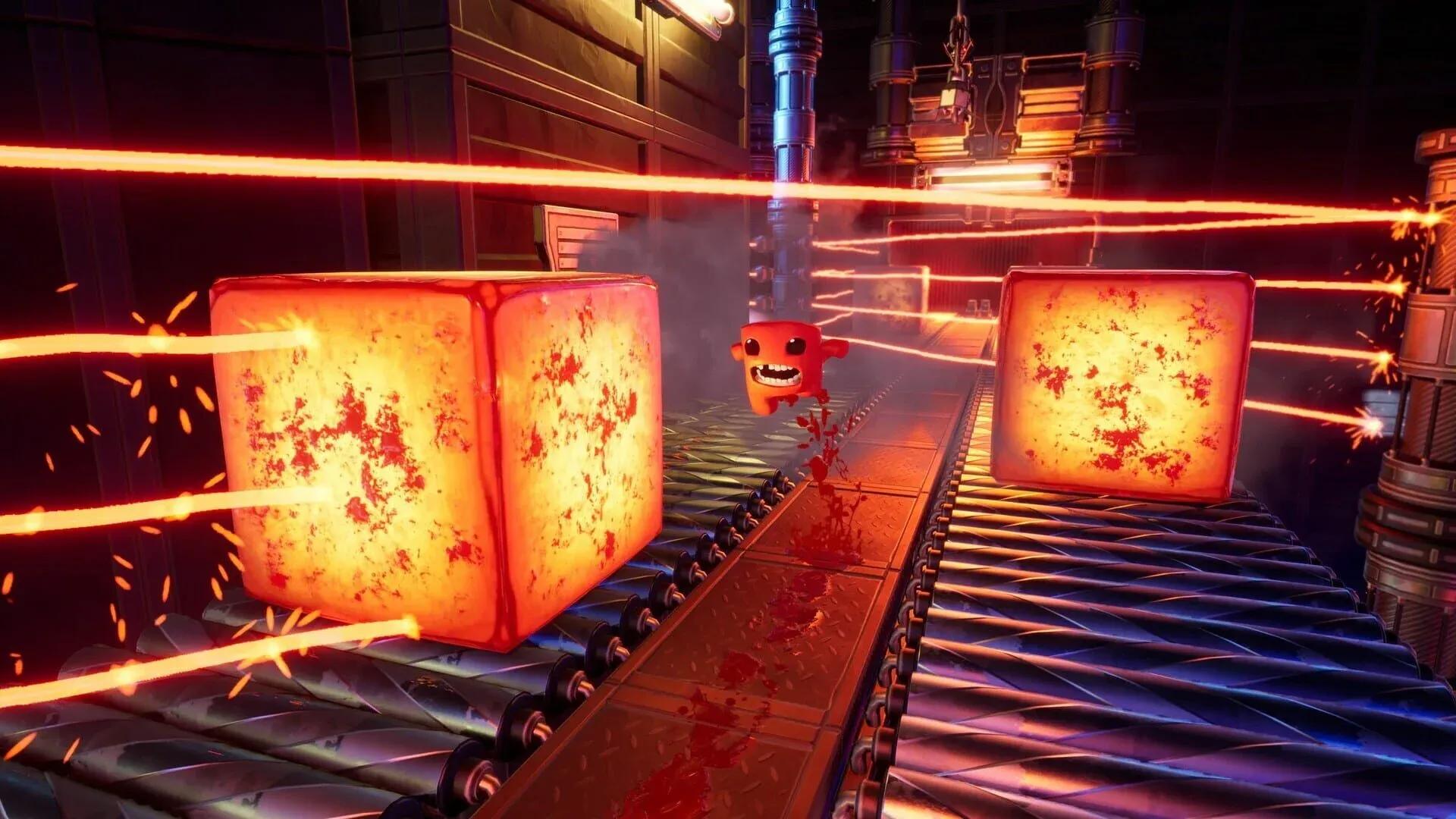 Super Meat Boy 3D Screenshot 1