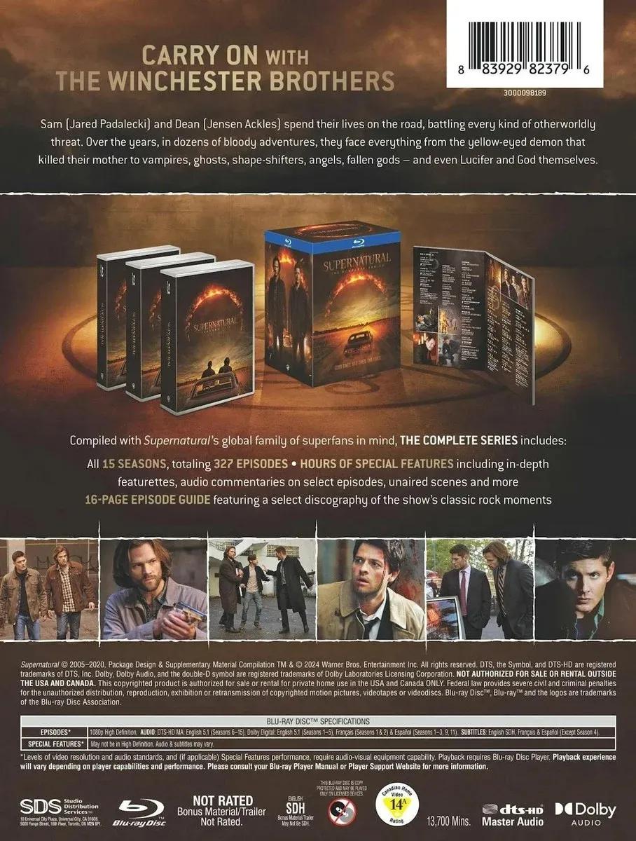 Supernatural Complete Series Blu-ray ...