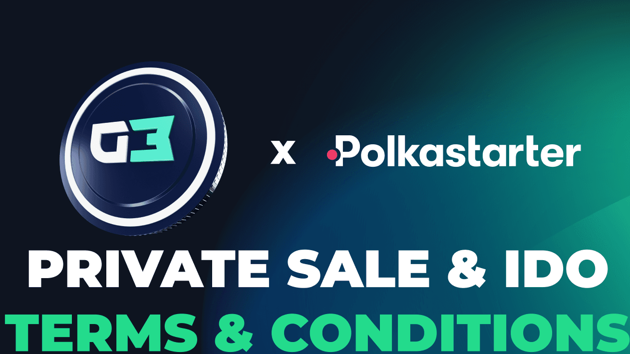 [TERMS OF SERVICE] — $G3 Token Terms and Conditions of Token Sale and Usage