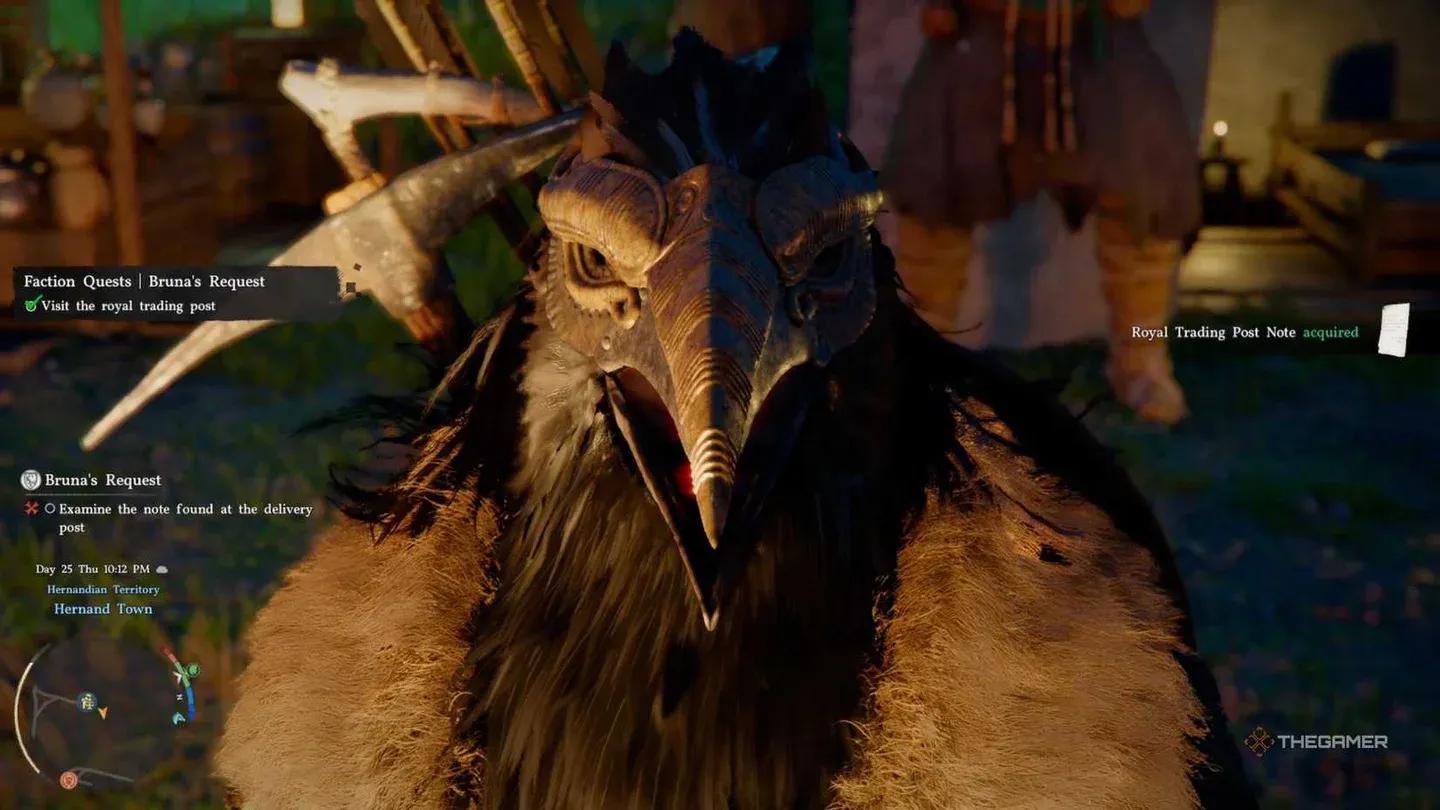 Bruna at the saddlery