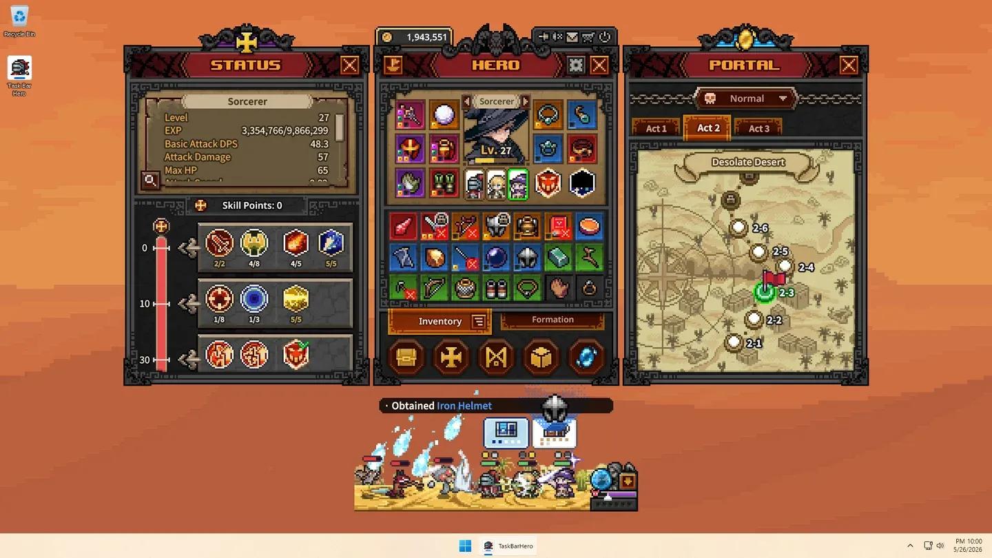 TBH: Task Bar Hero Gallery 2