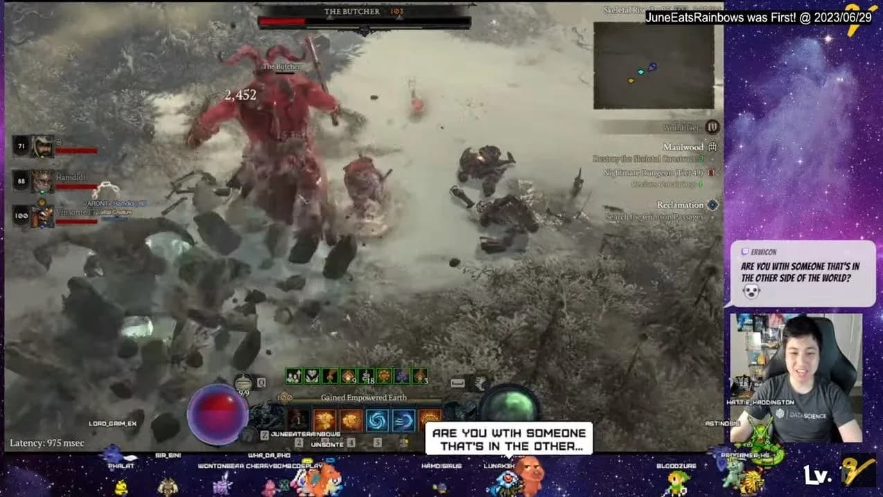 The Butcher hunts in Nightmare