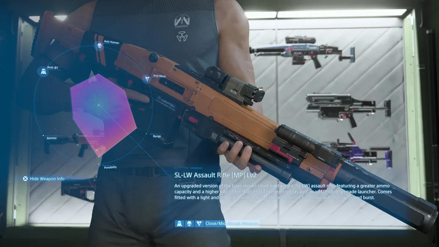 Drawbridge Assault Rifle loadout