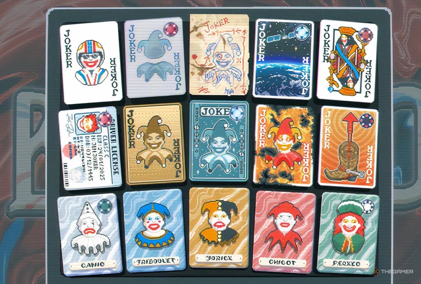 DNA Joker duplicates face cards