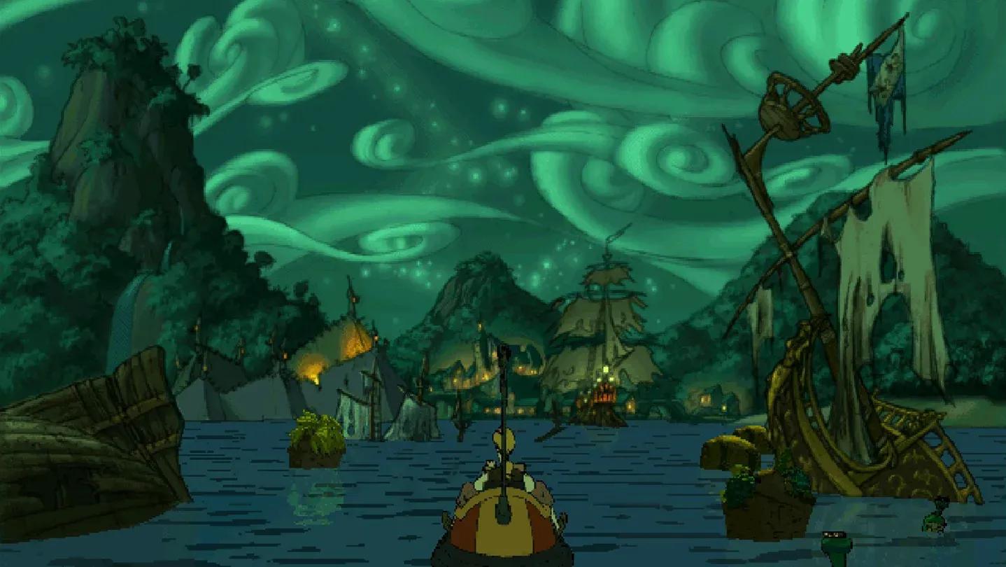 The Curse of Monkey Island Banner