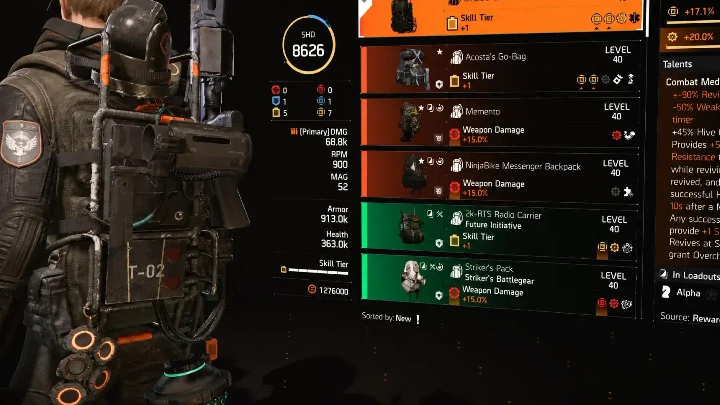 Striker Overdogs Equalizer loadout