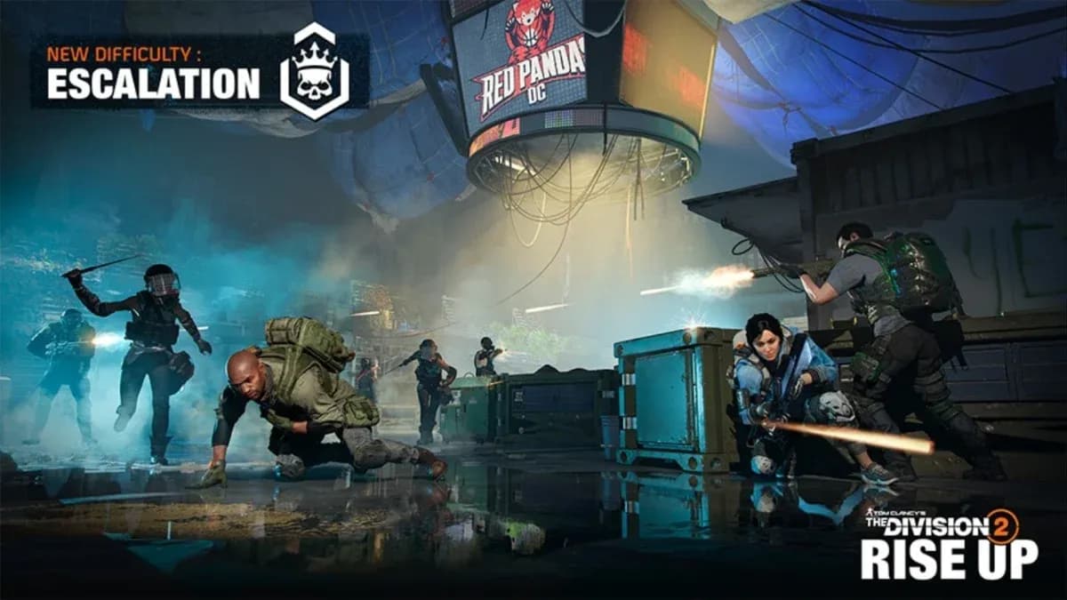 Escalation tier selection panel