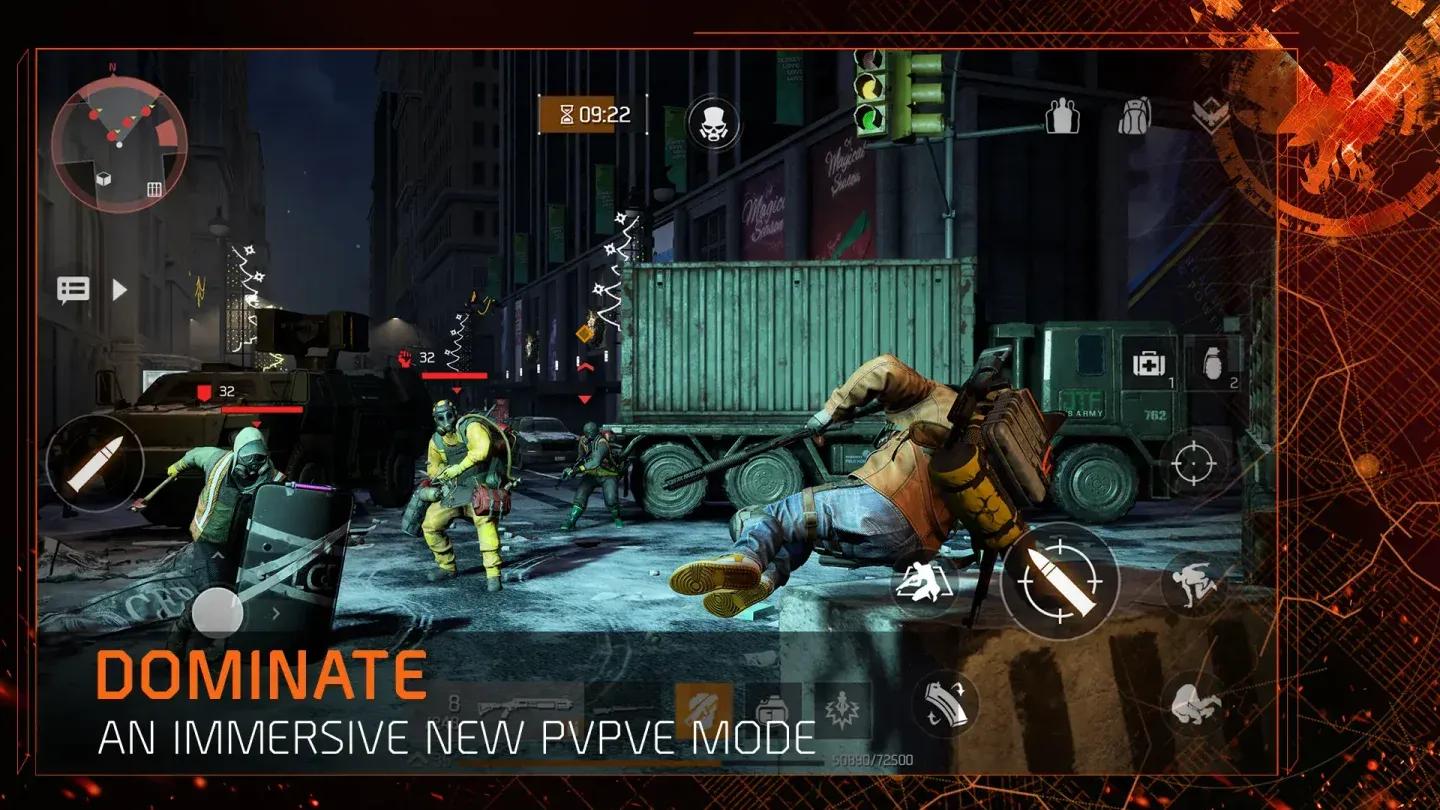 Nível de equipamento e ícones de tipo de dano