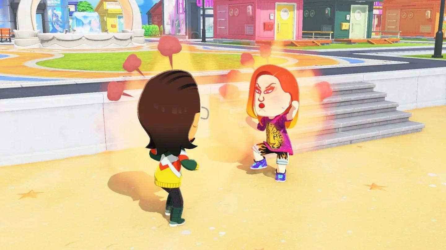 Écran d'importation de Mii Miitopia