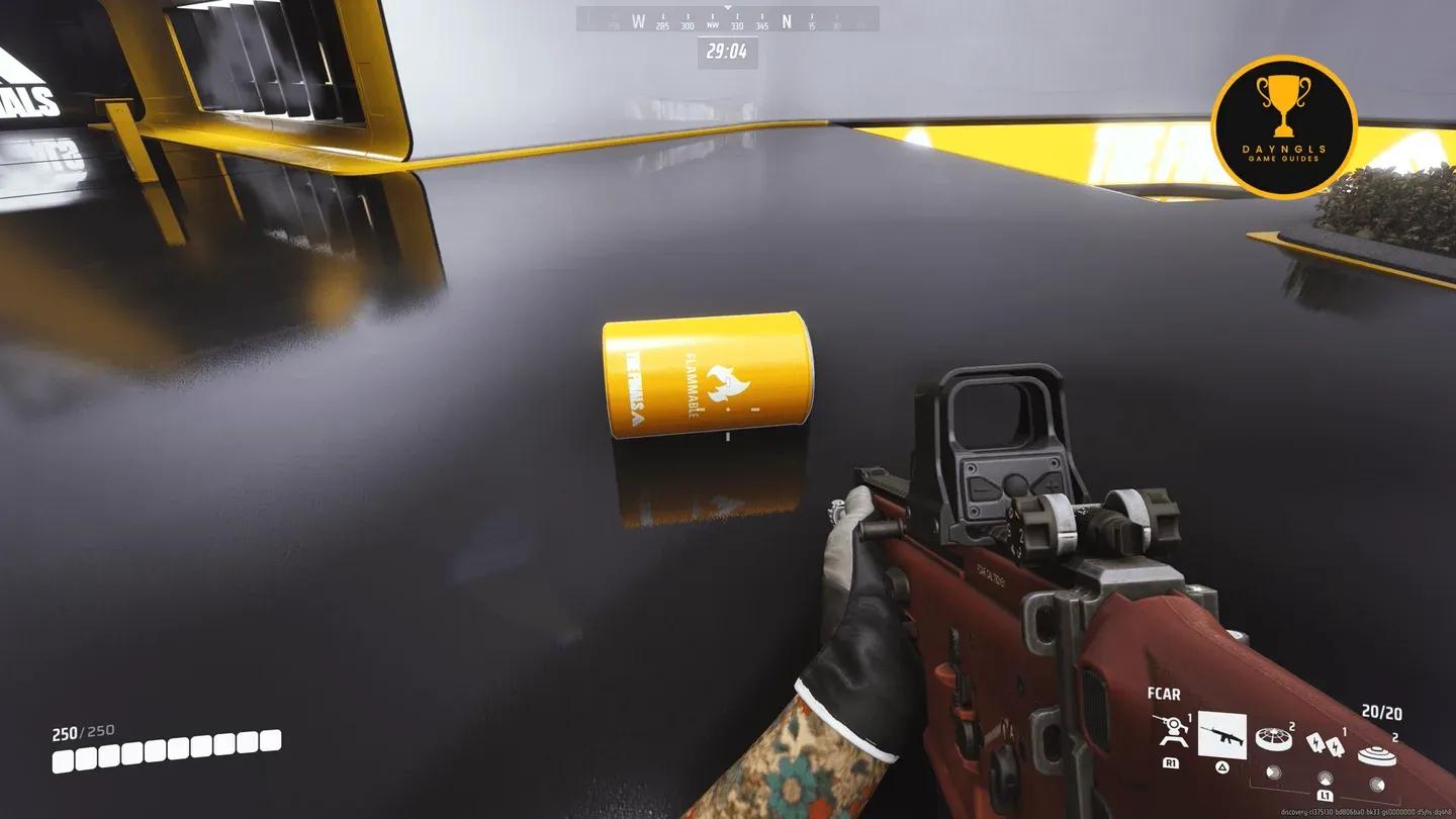 Pyro Mine choke point setup