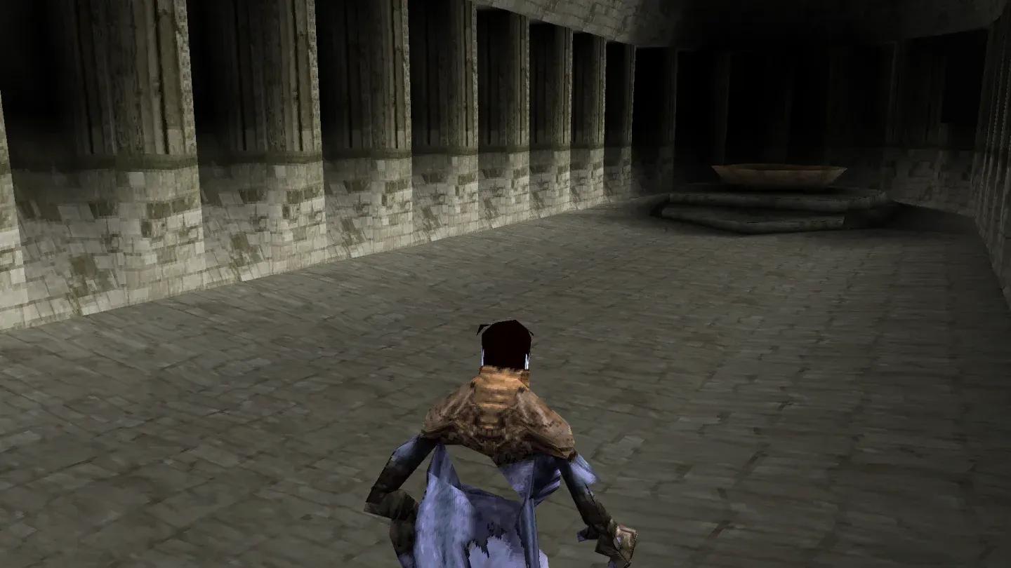 Hourglass blade energy transfer