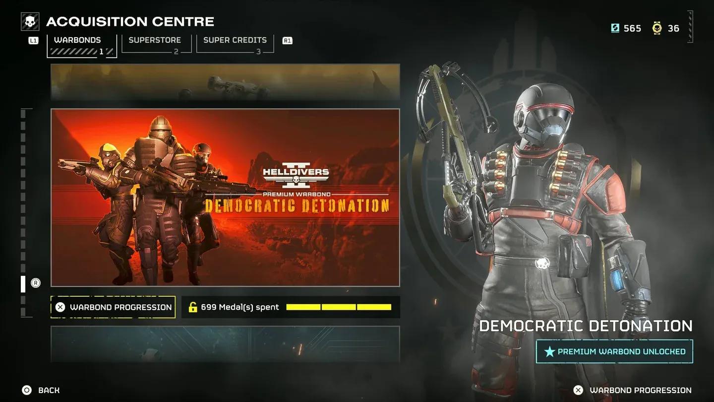 Warbond progression tree layout