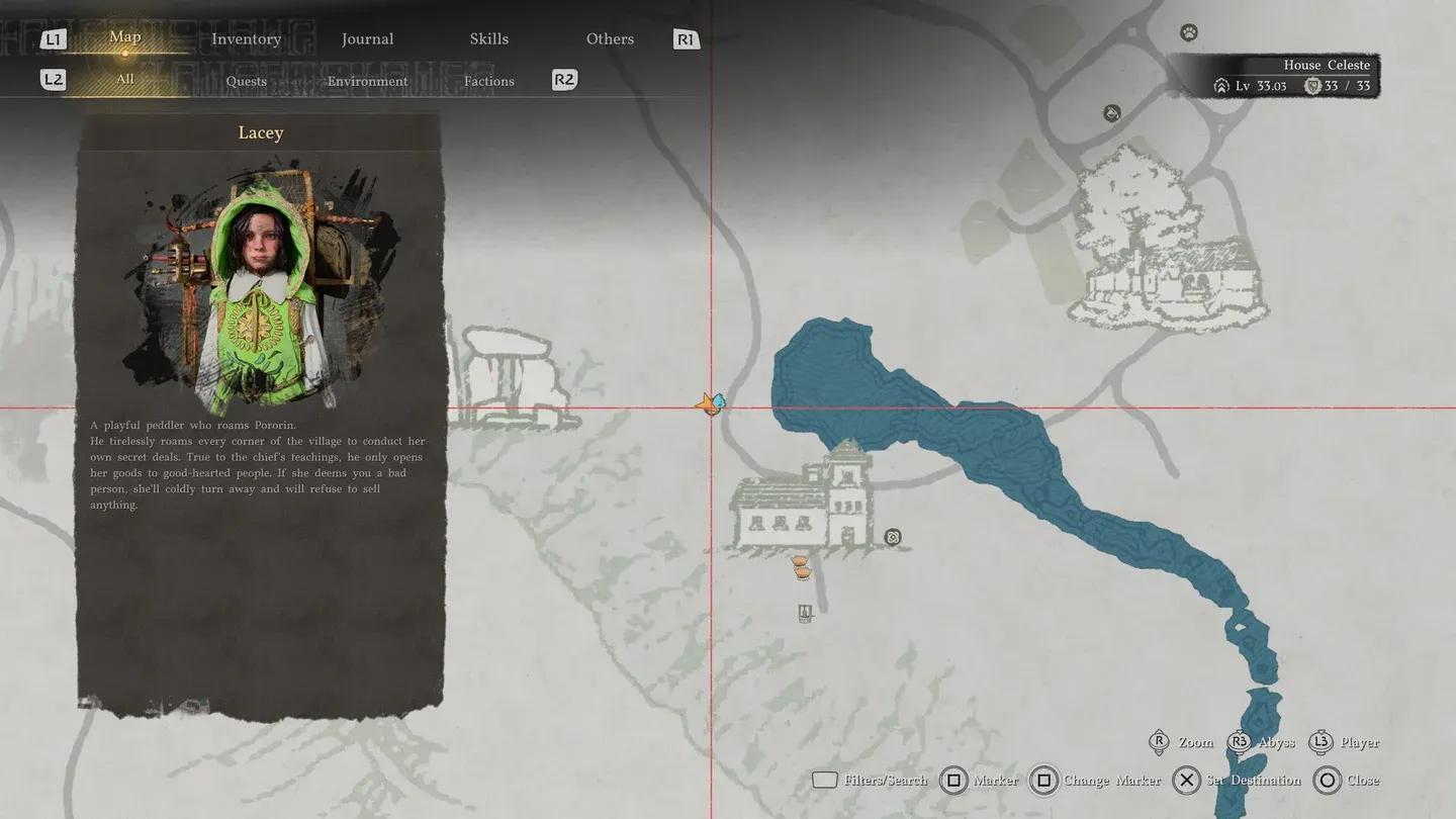 Lacey roams Florindale freely