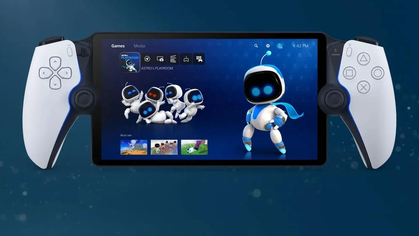 Portal Remote Play home screen
