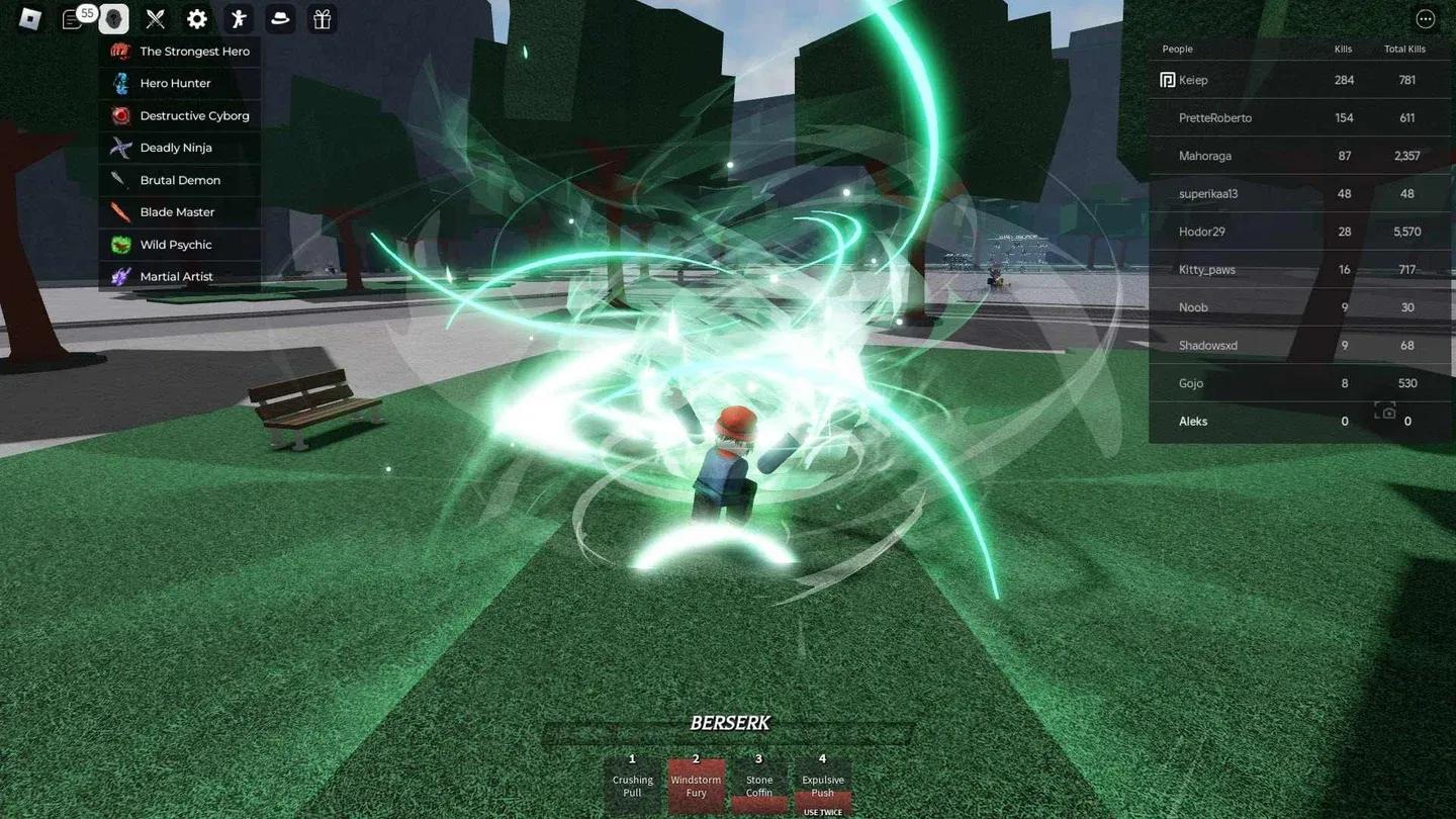 PvP moveset clash in action