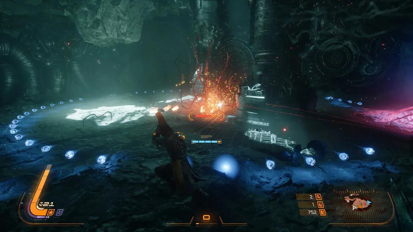 Yellow container loot gate