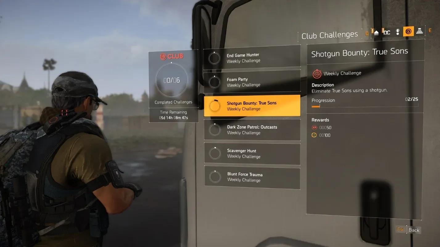 True Sons bounty selection