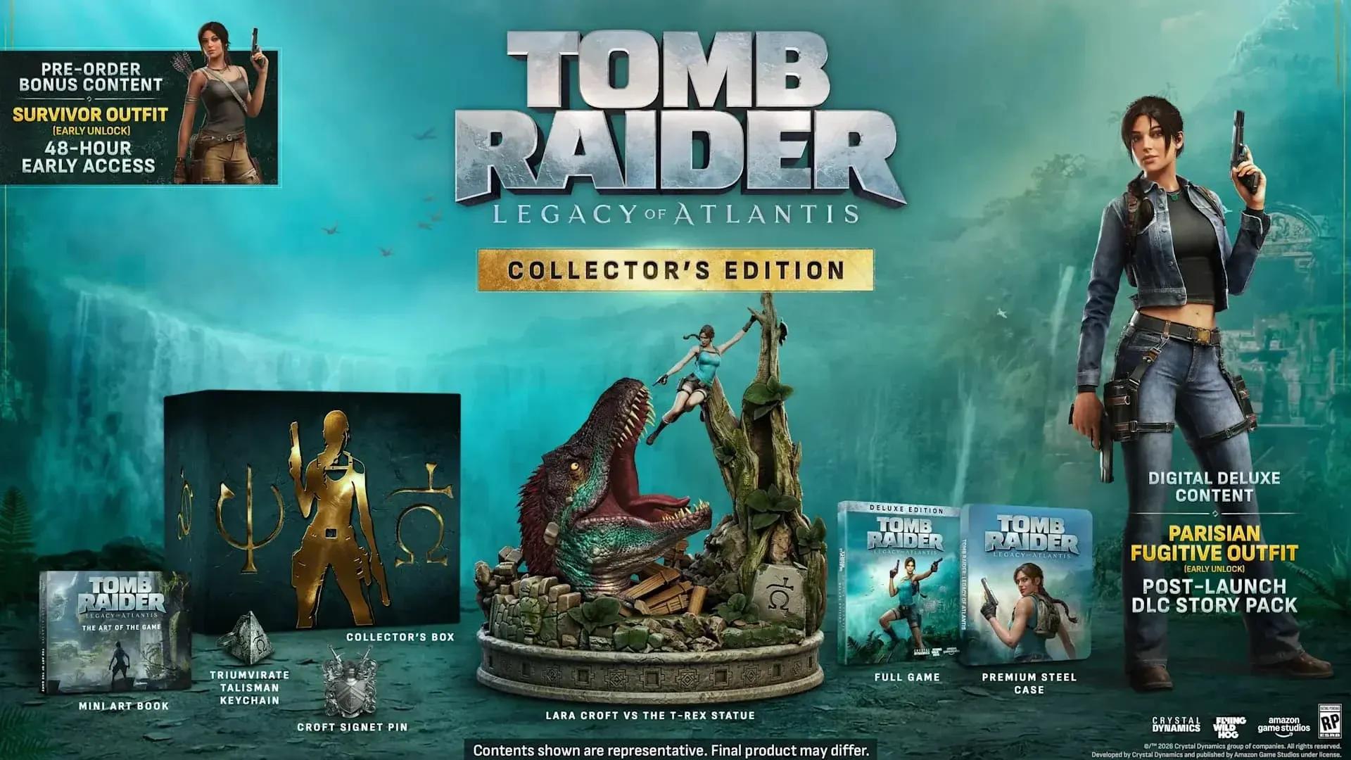 Pre-orders voor Tomb Raider: Legacy of Atlantis nu beschikbaar op alle platforms image
