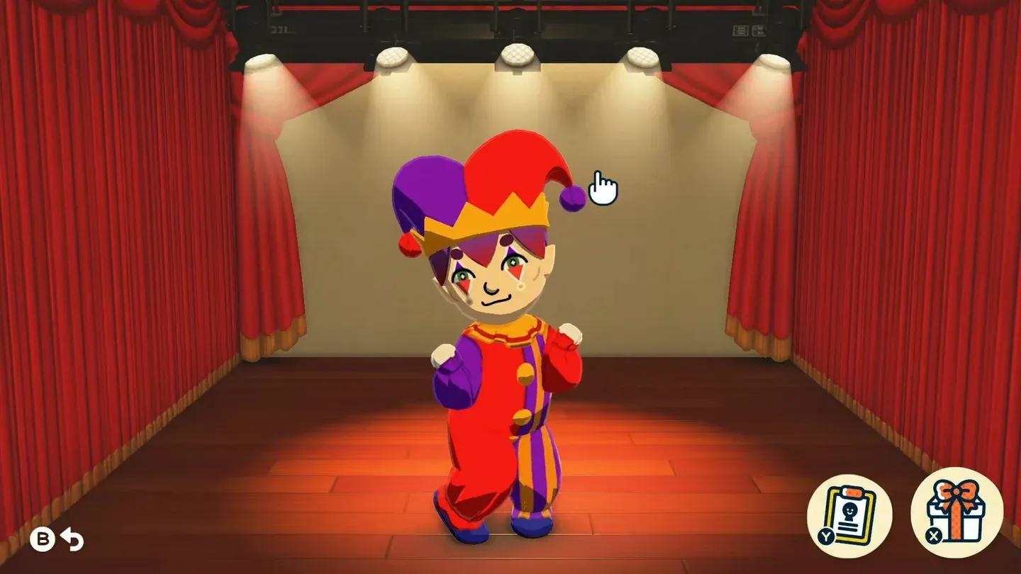 Hugh Morris in the Mii editor