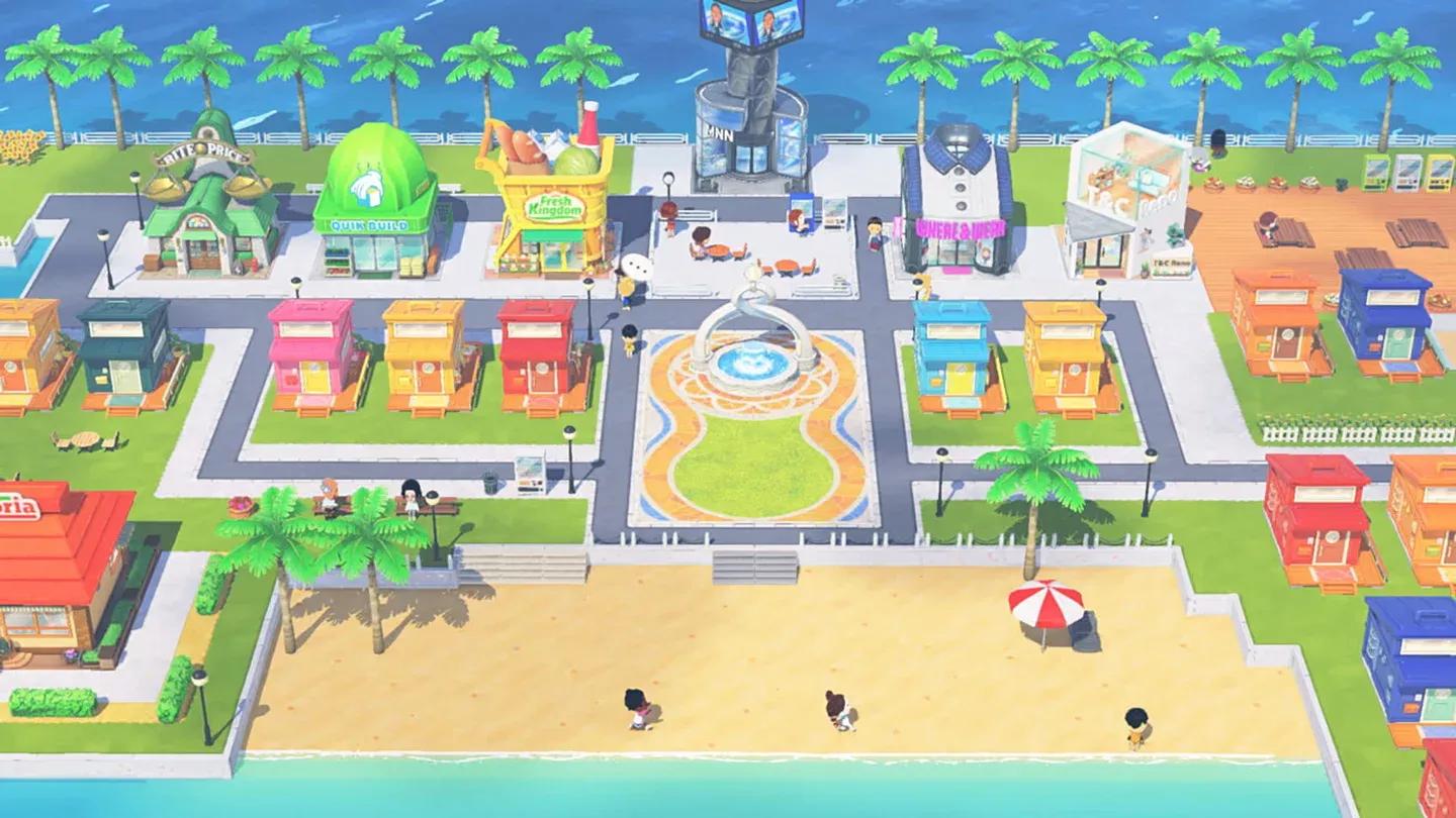 Miis meeting on the island