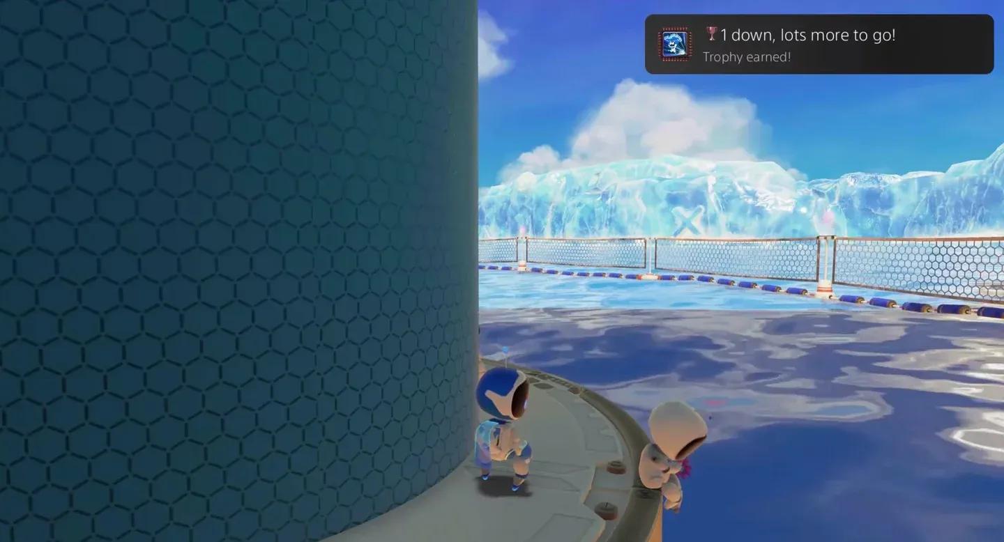 New Platinum Trophy animation