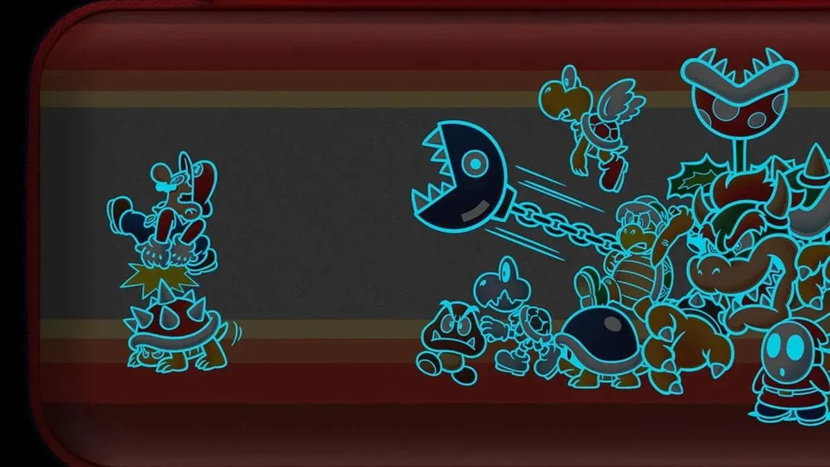 Super Mario Switch 2 case ...