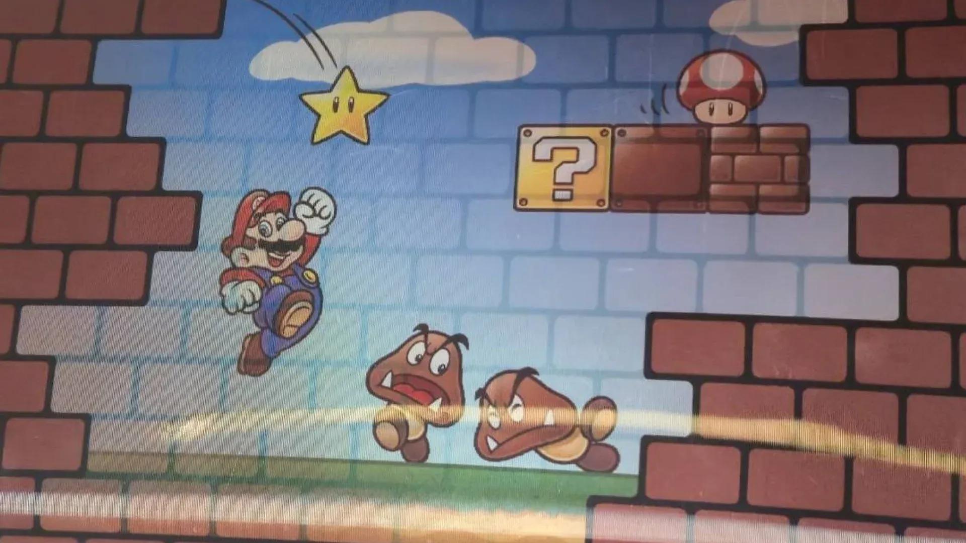lenticular Super Mario art ...