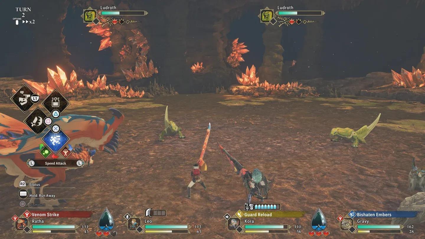 電龍在戰鬥中的雷電攻擊