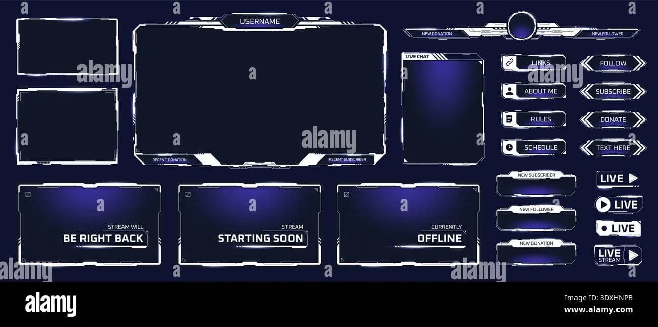 Game streaming frames. Stream twitch ...