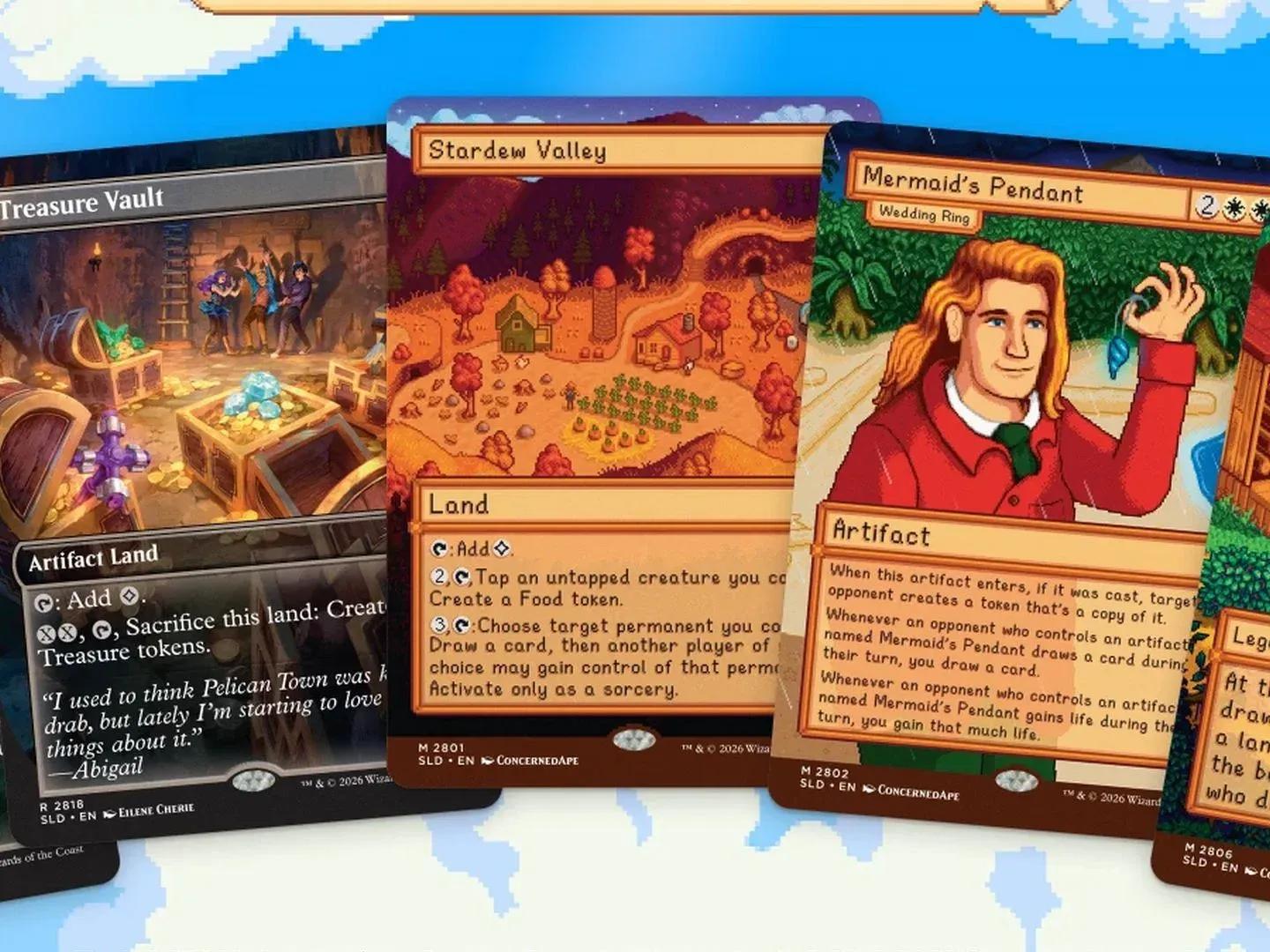 Stardew Valley comes to Magic: The Gathering and fans aren't taking some of  the new artwork well | PC Gamer
