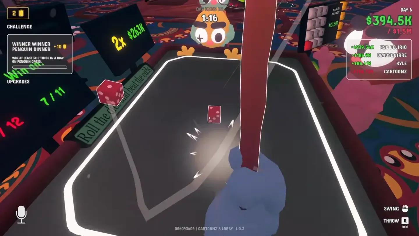 Lobby setup before each run