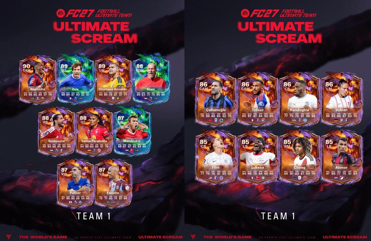 EA FC 27 Ultimate Scream: Team 1, Token Store & Beaver Moon Guide