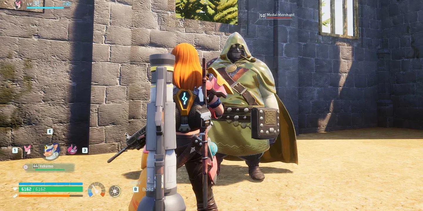 Accessories equipment slot UI