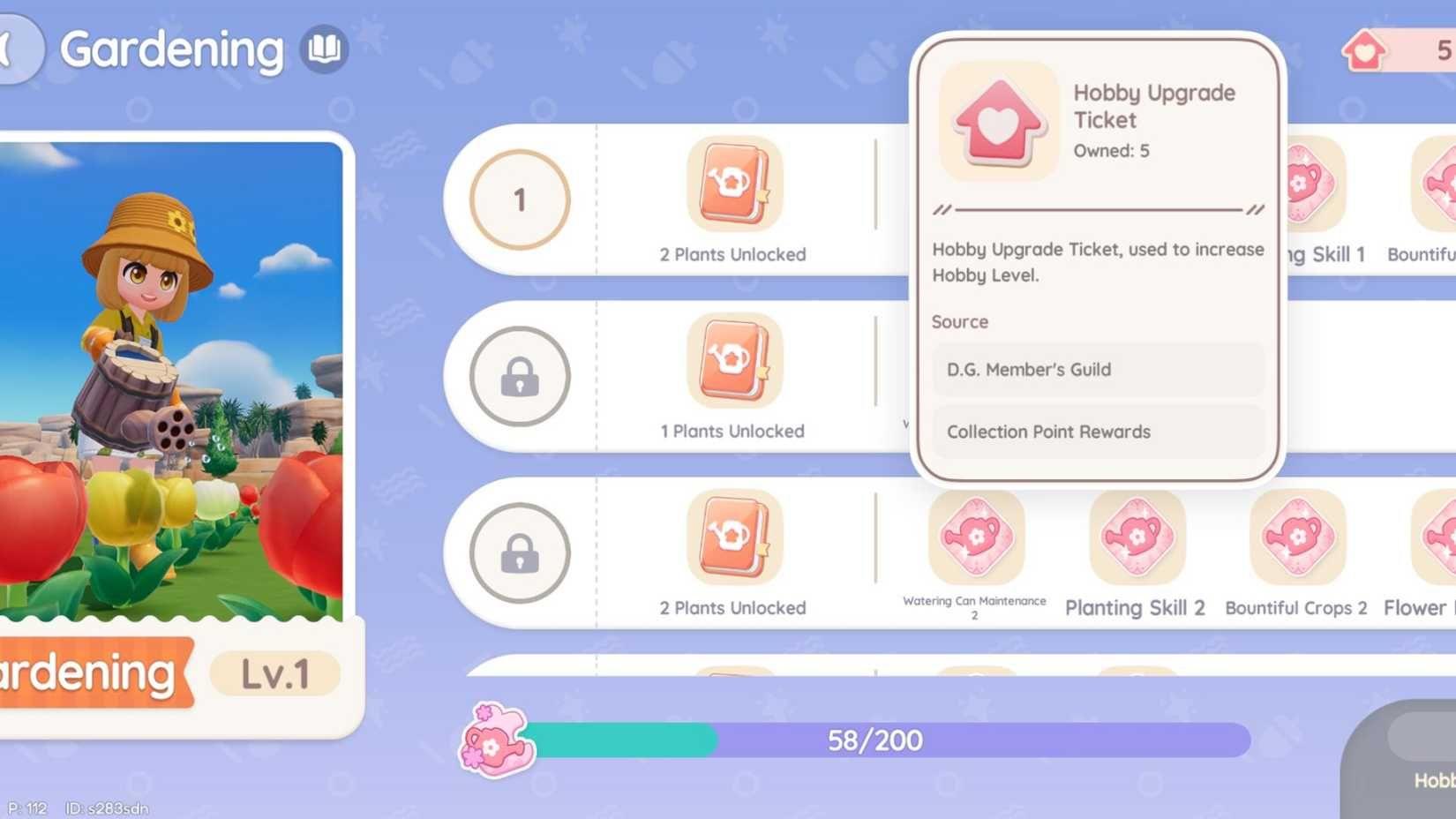 Collection milestone rewards