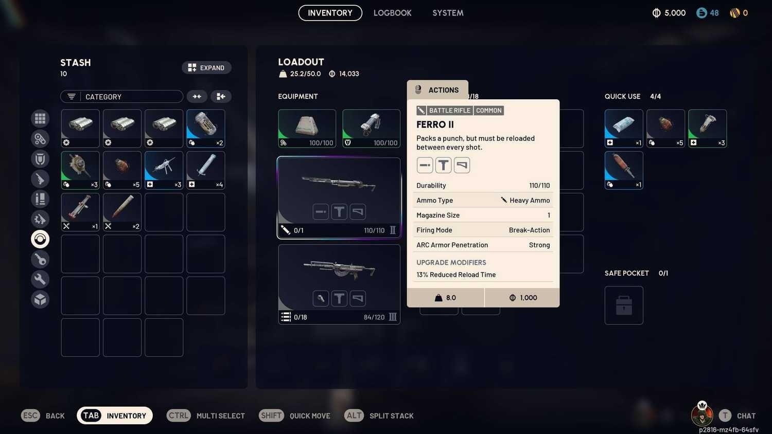 Upgrade Weapons And Items In Arc Raiders