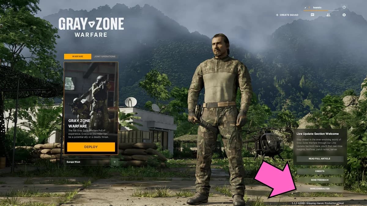 Joint Operations and Warfare options for transferring existing character progression