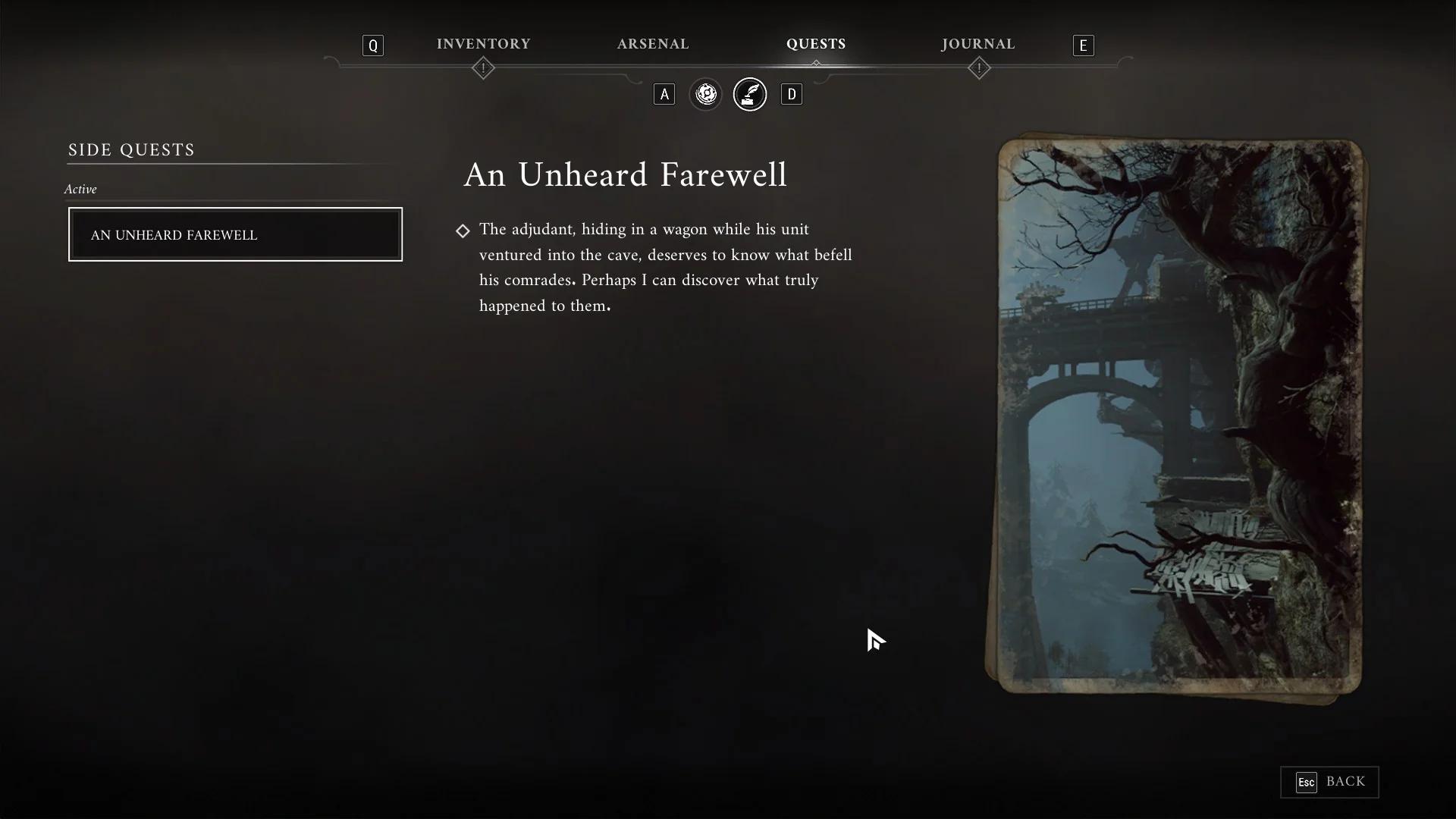 Valor Mortis An Unheard Farewell Quest: Full Walkthrough