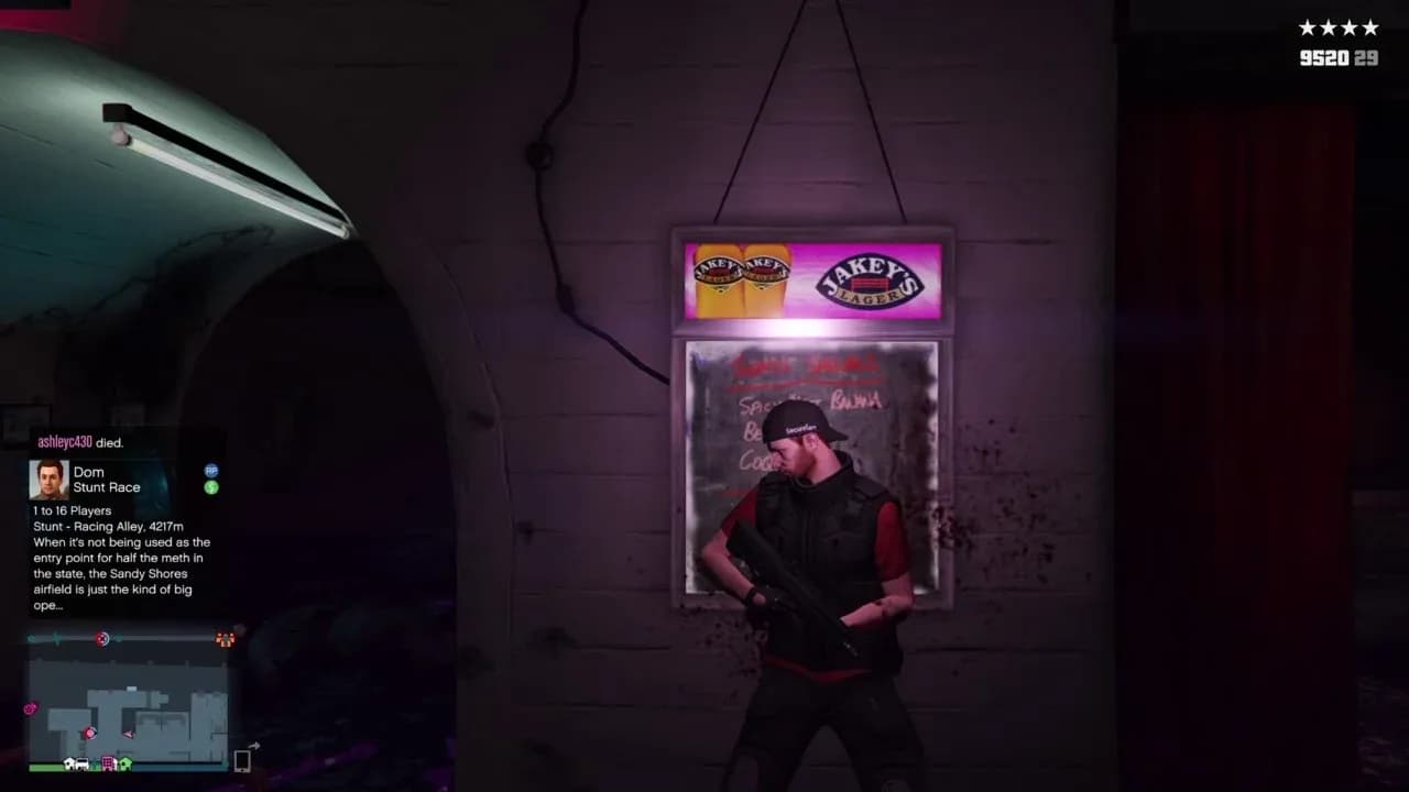 Bunker rave beneath Los Santos