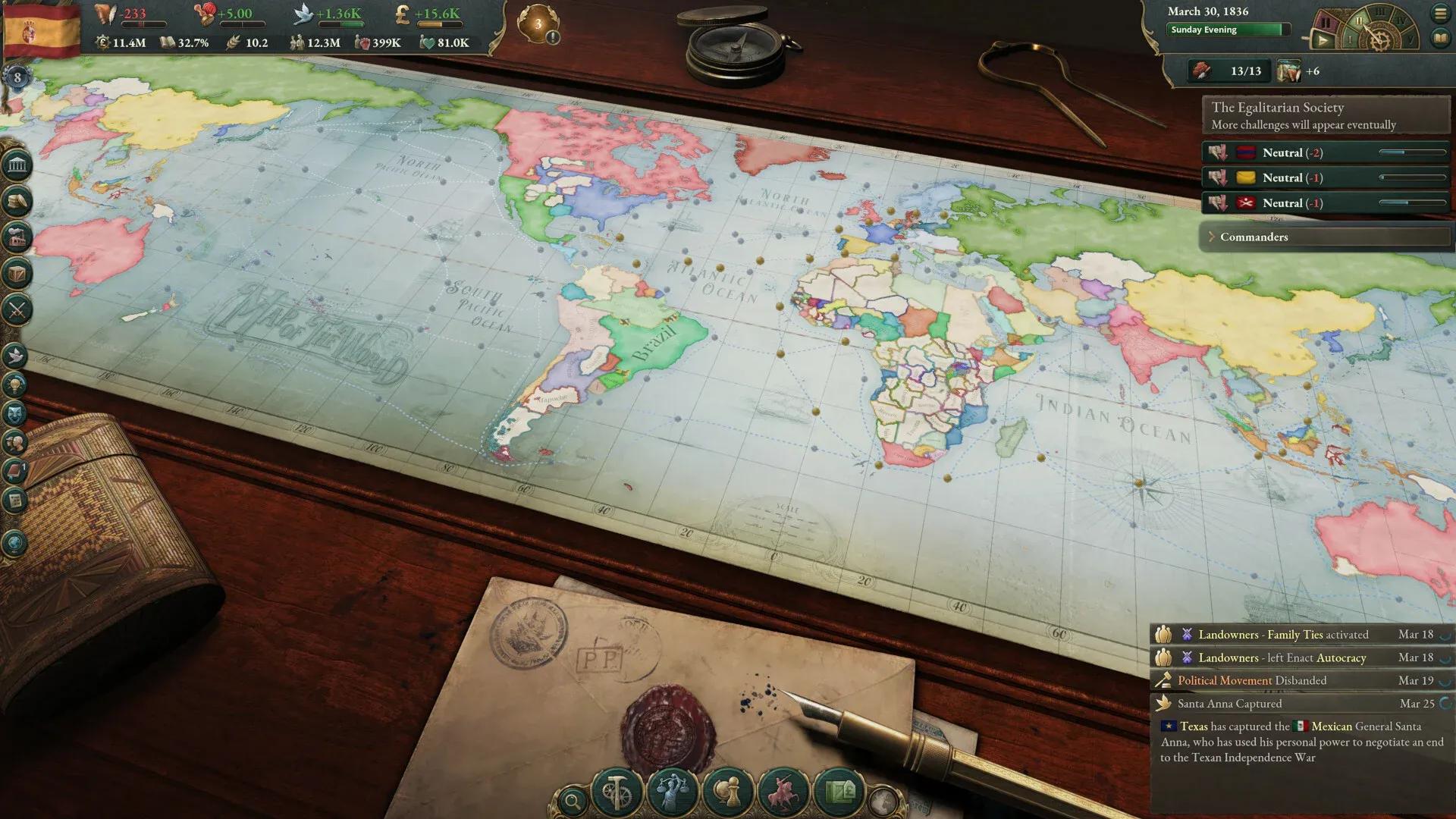 Modeling the global economy in Victoria 3