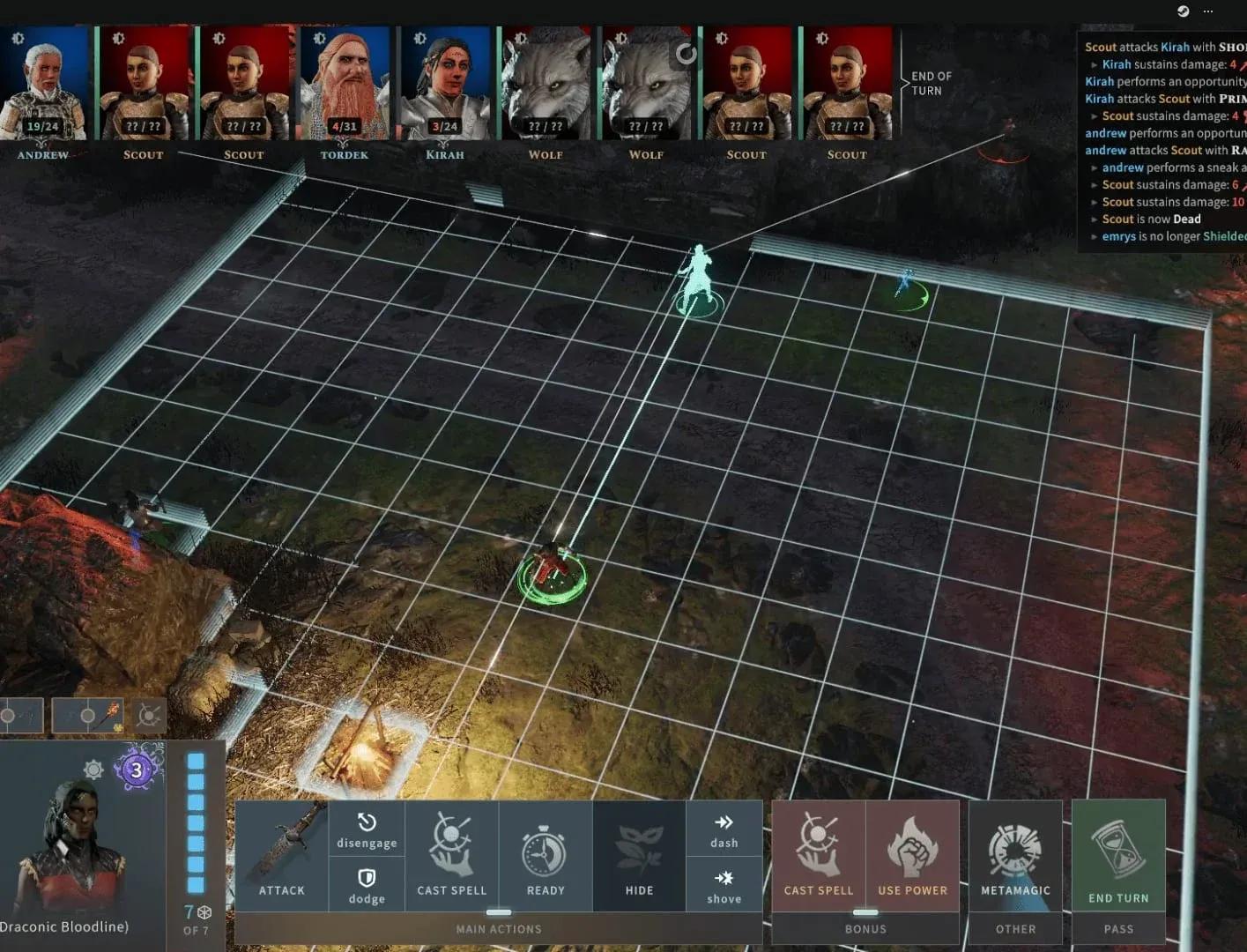 Wizard Arcane Recovery screen