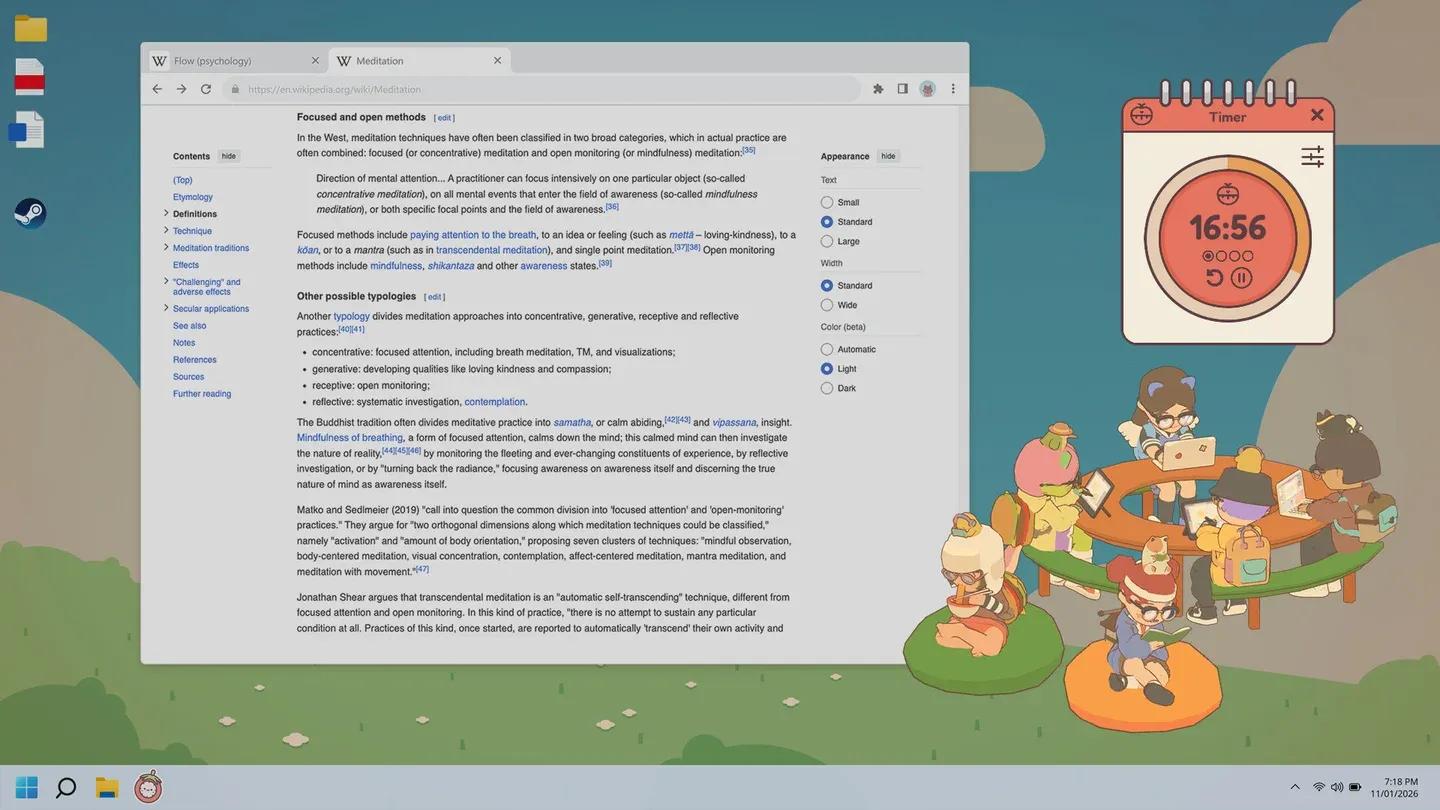 Virtual desks in On-Together