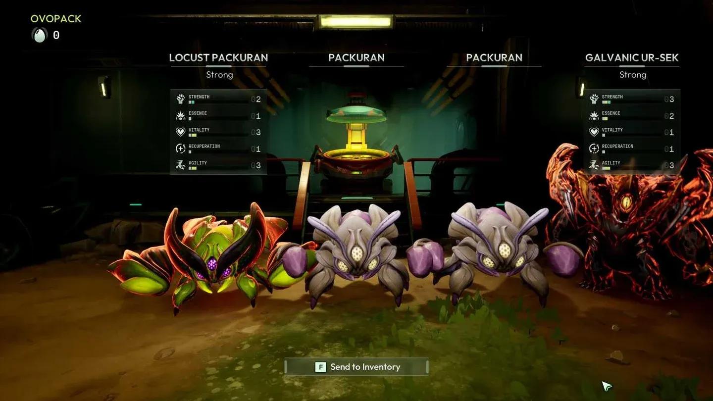 Evolution Chamber Mutagen paths
