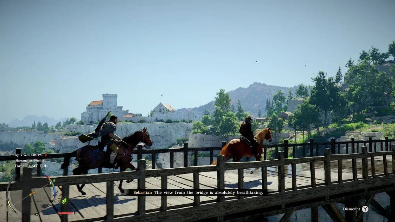 燃える灯台のクエストステップ