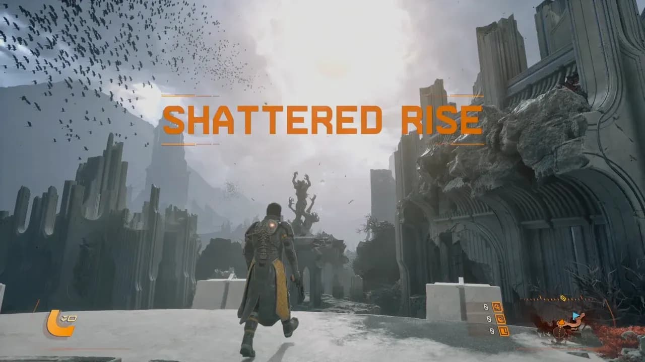 Shattered Rise opening zone